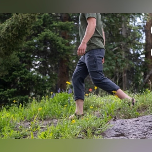 Slumberjack Outdoor Anywhere Hiking Pant Charcoal Rain Repellent Mens Size 38x32 - Picture 10 of 16